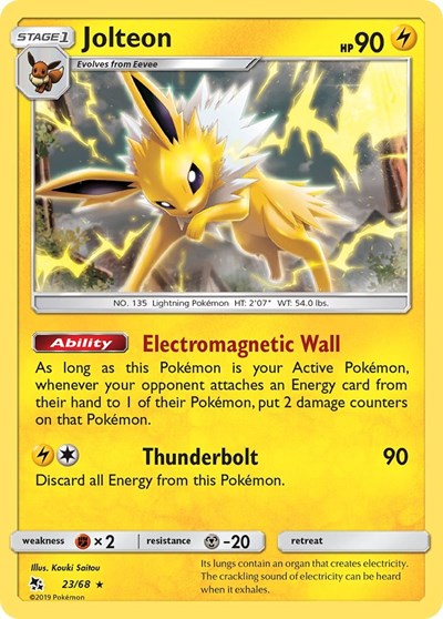 Jolteon #23 Hidden Fates
