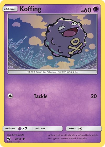 Koffing #28 Hidden Fates