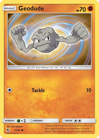 Geodude #33 Hidden Fates