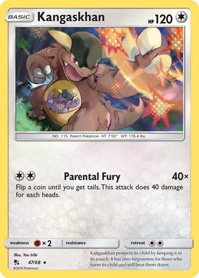 Kangaskhan #47 Hidden Fates