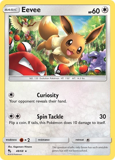 Eevee #48 Hidden Fates