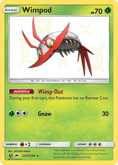 Wimpod #SV4 Hidden Fates: Shiny Vault