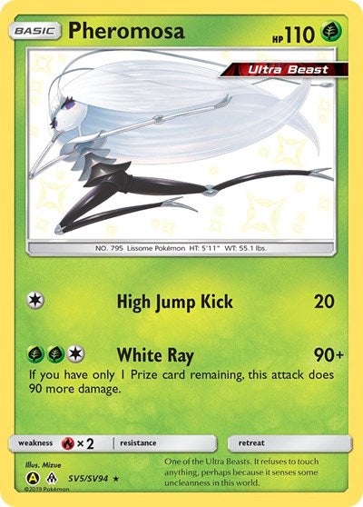 Pheromosa #SV5 Hidden Fates: Shiny Vault