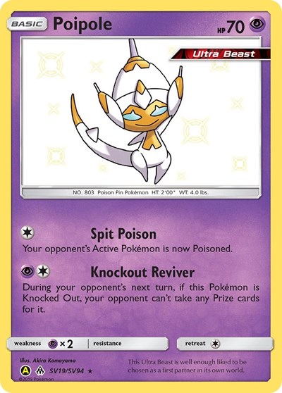 Poipole #SV19 Hidden Fates: Shiny Vault