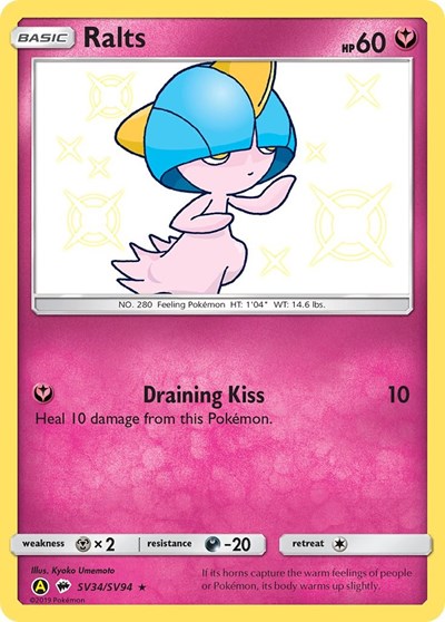 Ralts #SV34 Hidden Fates: Shiny Vault