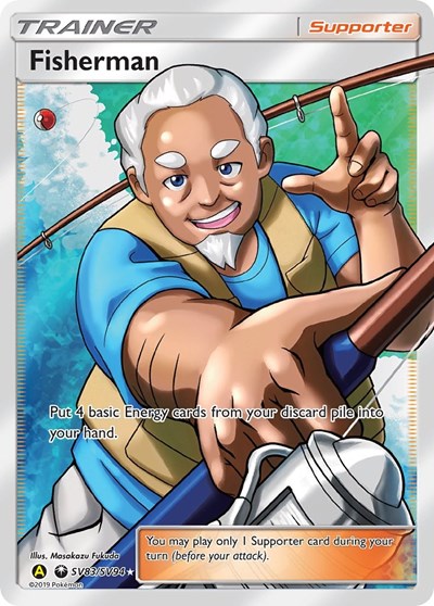 Fisherman #SV83 Hidden Fates: Shiny Vault