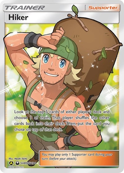 Hiker #SV85 Hidden Fates: Shiny Vault
