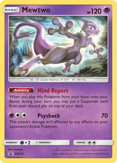 Mewtwo #SM214 PSA 10
