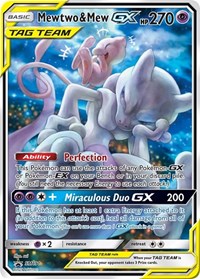 Mewtwo & Mew GX #SM191 SM Promos