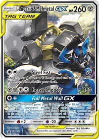 Lucario & Melmetal GX #SM192 SM Promos