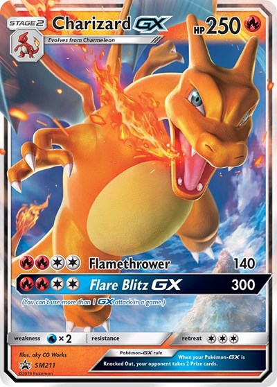 Charizard GX #SM211 SM Promos
