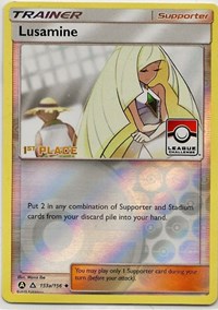 Lusamine (League Challenge) [1st Place] #153A League & Championship Cards