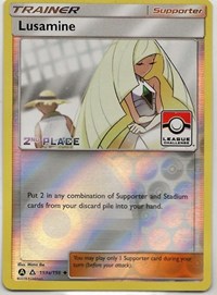 Lusamine (League Challenge) [2nd Place] #153A League & Championship Cards