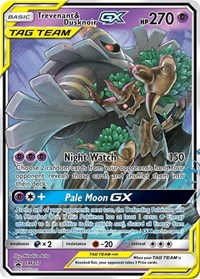 Trevenant & Dusknoir GX #SM217 SM Promos