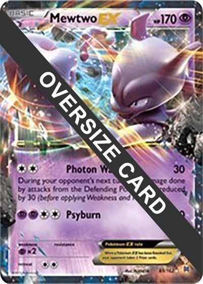 Mewtwo EX #61 Jumbo Cards