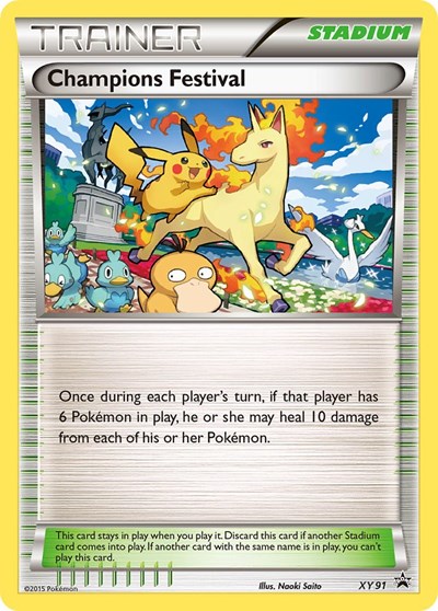 Champions Festival #XY91 XY Promos
