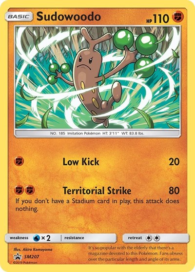Sudowoodo SM Promos #SM207