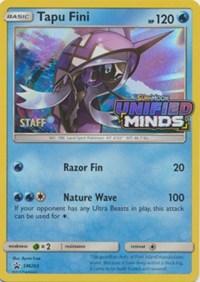 Tapu Fini - SM203 (Prerelease) [Staff] #SM203 SM Promos