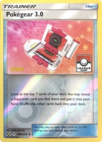 Pokegear 3.0 (League Cup) [Staff] #182A League & Championship Cards