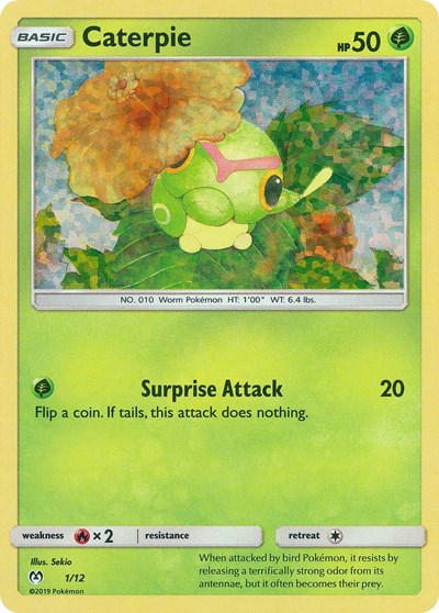 Caterpie #1 McDonald's Promos 2019