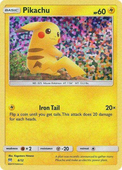 Pikachu #6 McDonald's Promos 2019
