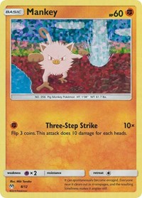 Mankey #8 McDonald's Promos 2019