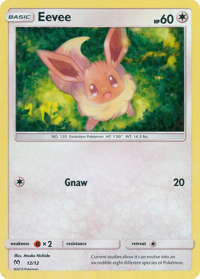 Eevee #12 McDonald's Promos 2019