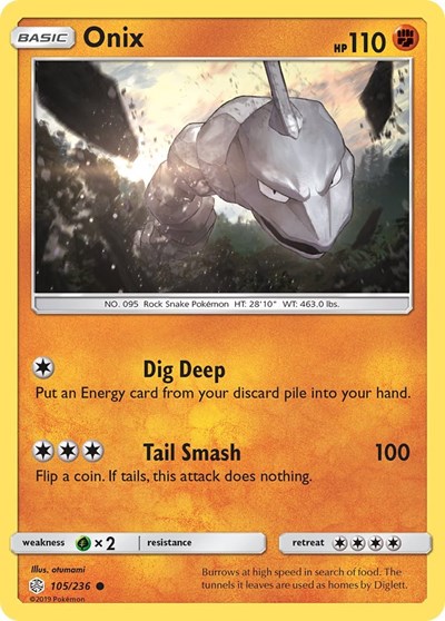 Onix #105 SM - Cosmic Eclipse