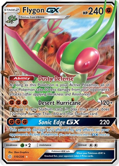 Flygon GX #110 SM - Cosmic Eclipse