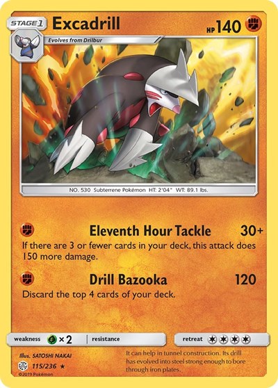 Excadrill #115 SM - Cosmic Eclipse