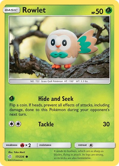 Rowlet #17 SM - Cosmic Eclipse
