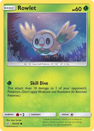 Rowlet #18 SM - Cosmic Eclipse