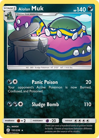 Alolan Muk #131 SM - Cosmic Eclipse