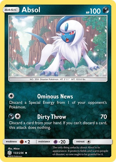 Absol #133 SM - Cosmic Eclipse
