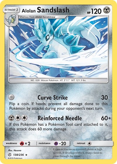 Alolan Sandslash #138 SM - Cosmic Eclipse