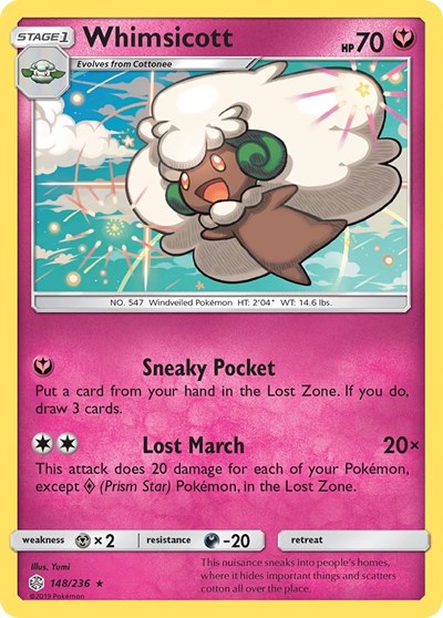 Whimsicott #148 SM - Cosmic Eclipse