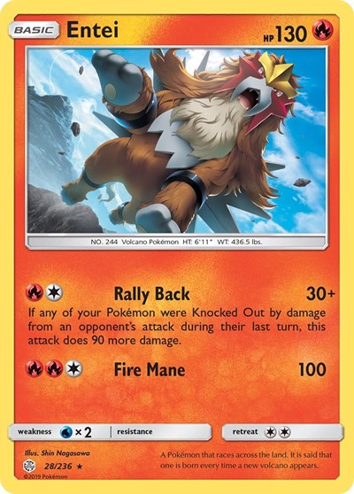 Entei #28 SM - Cosmic Eclipse