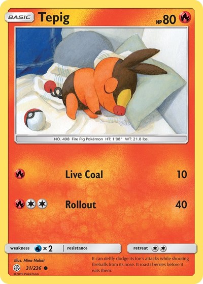 Tepig #31 SM - Cosmic Eclipse