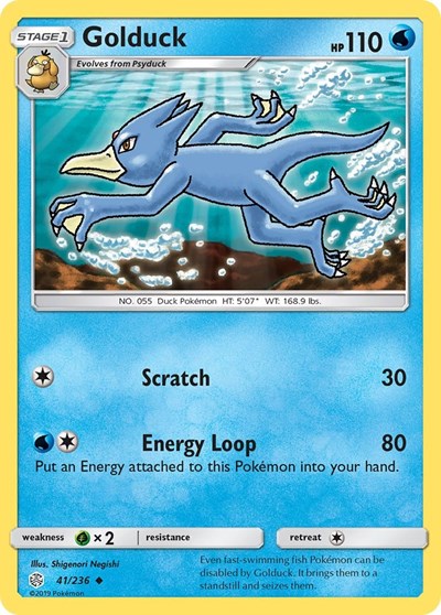 Golduck #41 SM - Cosmic Eclipse