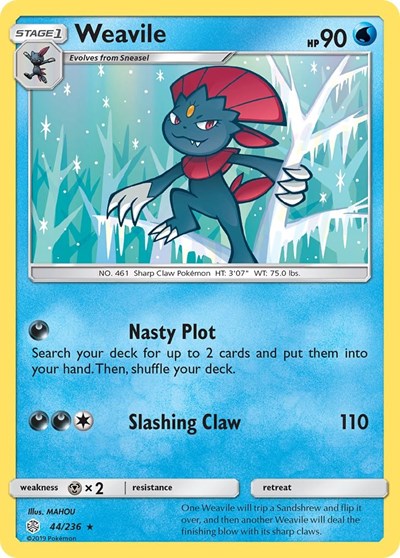 Weavile #44 SM - Cosmic Eclipse