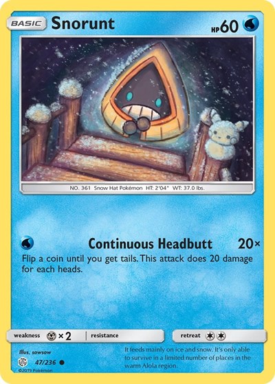 Snorunt #47 SM - Cosmic Eclipse