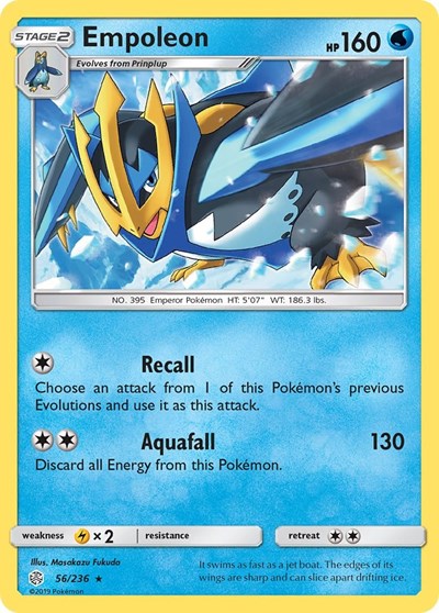 Empoleon #56 SM - Cosmic Eclipse