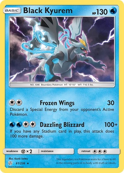Black Kyurem #61 SM - Cosmic Eclipse