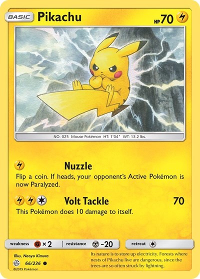 Pikachu #66 SM - Cosmic Eclipse