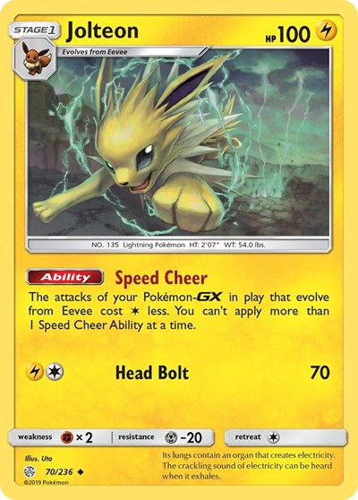 Jolteon #70 SM - Cosmic Eclipse