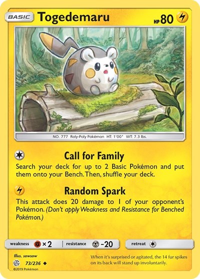 Togedemaru #73 SM - Cosmic Eclipse