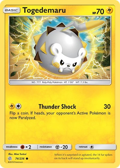 Togedemaru #74 SM - Cosmic Eclipse