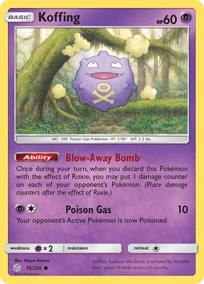Koffing #76 SM - Cosmic Eclipse