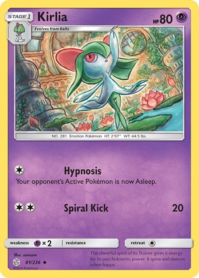 Kirlia #81 SM - Cosmic Eclipse