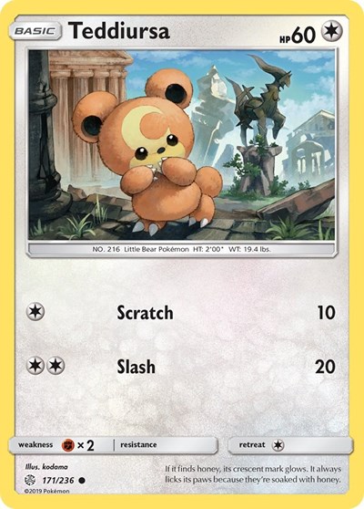 Teddiursa #171 SM - Cosmic Eclipse